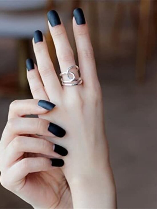 HHBEAUTY 925 Sterling Silver Adjustable Ring，Knot Wave  BRAND NEW 925 Sterling Silver Adjustable Ring For Women Knot Wave